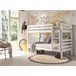 Litera MIX II 90x190 cm color blanco Blanco