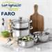 Bateria de cocina 7 piezas con juego de sartenes Multicolor