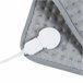 Almohadilla eléctrica Borrello lavable 100W Vlies Gris