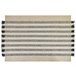 Beliani Alfombra de pelo corto TACETTIN 160x230 Blanco/ Beige