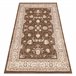 Alfombra MEFE moderna 2312 Ornamento Structural dos niveles 160x220 Beige