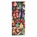 Alfombra lavable ANDRE 1711 Frutas y vegetales para la cocina Multicolor