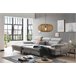 Chaise longue con cama TITUS Antracita