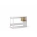 Mesa escritorio LYLY 1 hueco y pata metal Blanco