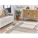 Beliani Alfombra de pelo corto MURADIYE 140x200 Beige