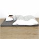Puff Cama Confort HAPPERS Amarillo
