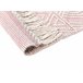 Beliani Alfombra de pelo corto ADANA 160x230 Rosa Talco