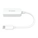 Adaptador USB C a Red RJ45 DUB-E250 Blanco