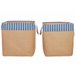 Beliani Estante de baño pequeño TUGUL Beige