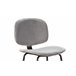 Taburete Alto DECO. Fijo. Pana Gris