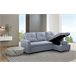 Sofa Cama Chaise Longue Pau Gris Claro
