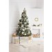 Árbol de Navidad de efectos reales Verde/ Gris