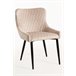 Silla Sanda Terciopelo Beige