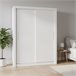 Armario Sava  puertas correderas 105 Blanco