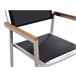Beliani Conjunto de comedor GROSSETO Grafito