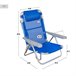 Aktive Pack 2 sillas playa plegables y multiposición Azul