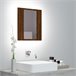 Armario espejo de baño LED acrílico 40 Blanco