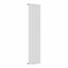 Radiador de panel Nore de Diseño monocapa plano acero Blanco