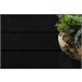 Alfombra HAMPTON Chick círculo cuadro 200x200 Negro