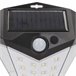 Aktive Pack 6 Apliques LED solares con sensor de movimiento Negro