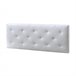 Cabecero tapizado Rombo 140x60 cm 150 Blanco