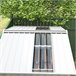 Caseta de Jardín Acero Galvanizado Outsunny Gris