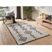 Alfombra de estilo étnico ATLAS - ATTICGO 133x190 Blanco