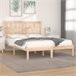 Estructura de cama 150x200 Marron Claro