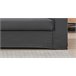 Sofá 3 plazas fijo JUNO desenfundable Sofá 3 plazas fijo JUNO desenfundable Gris Oscuro