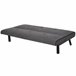 Sofá Cama esponja, eucalipto, MDF de grado E1 HOMCOM Gris