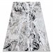 Alfombra GLOSS moderno 8488 37 Abstracción elegante glamour 80x150 Gris