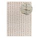 Alfombra geométrica con relieve BARESA - ATTICGO 160x230 Multicolor