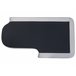 Beliani Chaise longue Terciopelo ALLIER Gris Claro