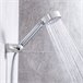 Alcachofa de Ducha Doble con Dispensador 3 en 1 Plateado