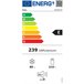 Frigorífico Combi 1,86M 305L no frost color acero mate Inox