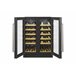 Vinoteca para 38 botellas color negro CANDY CCVB 60D/1 Negro