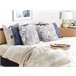 Beliani Cojín decorativo LUBHA 45x45 Gris Claro