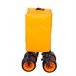 Aktive Carro playa c/ruedas grandes Negro/ Naranja