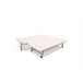 Base de cama tapizada 3D CANGURO 90X190 Madera