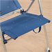 Aktive silla de playa plegable metálica 4 posiciones La Palma Azul