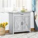 Aparador de Cocina MDF y Melamina de Madera HOMCOM 80 Gris