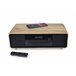 Radio CD Bluetooth MP3 inducción Thomson Negro/ Madera
