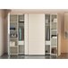 Armario SAND 210x270cm 2 puertas batientes y 2 puertas correderas Beige