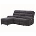 Chaise longue relax eléctrica AMANDA Gris