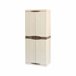 Armario exterior en PVC Beige