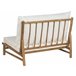 Beliani Conjunto longue TODI Blanco/ Beige