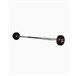 Barra Recta Montada 15Kg - BOOMFIT Negro