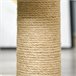 Árbol para Gatos Aglomerado de Madera, Felpa, Yute y Algas PawHut Beige