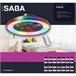 Ventilador techo CALIX retractil led motor DC Negro