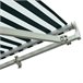 Toldo Manual Plegable Tela de poliéster, aluminio Outsunny 295x250 Verde